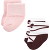 image:imageHudson Baby Unisex Baby Cotton Rich Newborn and Terry SocksBallet 12pack