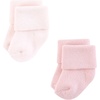 image:imageHudson Baby Unisex Baby Cotton Rich Newborn and Terry SocksMauve Neutral