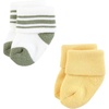 image:imageHudson Baby Unisex Baby Cotton Rich Newborn and Terry SocksSports Stripes