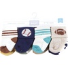 image:imageHudson Baby Unisex Baby Cotton Rich Newborn and Terry SocksSports Stripes