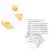 image:imageHudson Baby Unisex Baby Cotton Rich Newborn and Terry SocksSunshine and Clouds