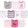Pink Plaid Moose