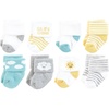 image:imageHudson Baby Unisex Baby Cotton Rich Newborn and Terry SocksSunshine and Clouds