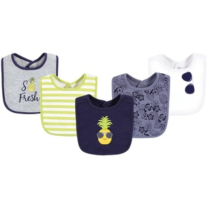 image:imageHudson Baby Unisex Baby Cotton Bibs Popsicle One SizeBoy Pineapple