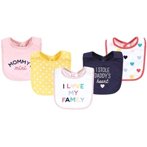 image:imageHudson Baby Unisex Baby Cotton Bibs Popsicle One SizeGirl Bold Family