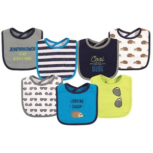 image:imageHudson Baby Unisex Baby Cotton Bibs Popsicle One SizeHedgehog