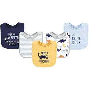 image:imageHudson Baby Unisex Baby Cotton Bibs Popsicle One SizeHugasaurus