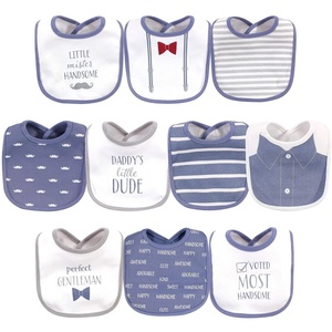 image:imageHudson Baby Unisex Baby Cotton Bibs Popsicle One SizeLittle Mister Handsome