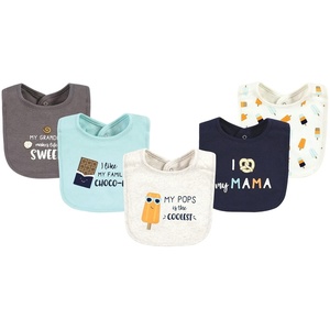 image:imageHudson Baby Unisex Baby Cotton Bibs Popsicle One SizePopsicle