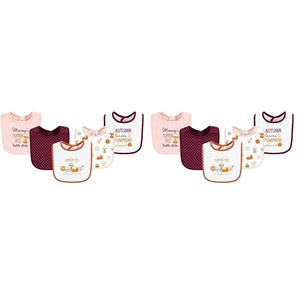 image:imageHudson Baby Unisex Baby Cotton Bibs Popsicle One SizePumpkin Spice Date