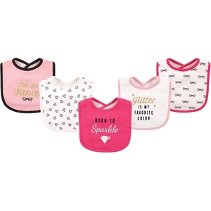 image:imageHudson Baby Unisex Baby Cotton Bibs Popsicle One SizeSparkle