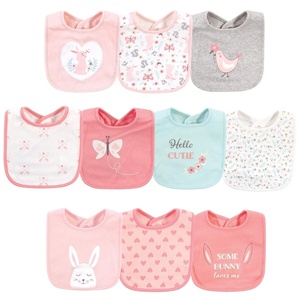 image:imageHudson Baby Unisex Baby Cotton Bibs Popsicle One SizeSweet Bunny