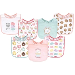 image:imageHudson Baby Unisex Baby Cotton Bibs Popsicle One SizeSweetest Cupcake