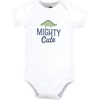 image:imageHudson Baby Unisex Baby Cotton Bodysuits Mighty Cute Dino 69 Months