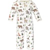 image:imageHudson Baby unisexchild Cotton CoverallsForest Animals