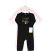 image:imageHudson Baby unisexchild Cotton CoverallsGirl Daddy
