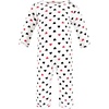 image:imageHudson Baby unisexchild Cotton CoverallsGirl Daddy Red Black