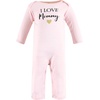 image:imageHudson Baby unisexchild Cotton CoverallsGirl Mommy