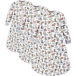 image:imageHudson Baby Unisex Baby Premium Quilted Long Sleeve Sleeping Bag and Wearable BlanketAnimales Del Zoolgico