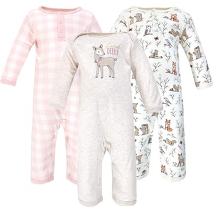 image:imageHudson Baby unisexchild Cotton CoverallsEnchanted Forest