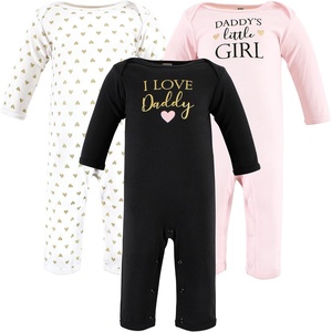 image:imageHudson Baby unisexchild Cotton CoverallsGirl Daddy