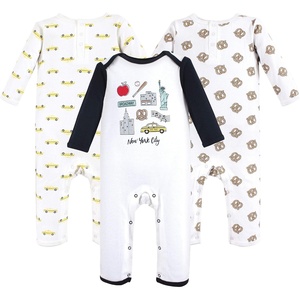 image:imageHudson Baby unisexchild Cotton CoverallsNyc