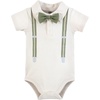 image:imageHudson Baby Infant Boy Cotton Bodysuits Mallard Polo 69 Months