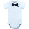 image:imageHudson Baby Unisex Baby Cotton Bodysuits Whaley Cute Polo 69 Months