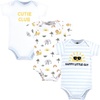 image:imageHudson Baby Infant Boy Cotton Bodysuits Happy Little Guy 912 Months