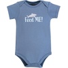 image:imageHudson Baby Infant Boy Cotton Bodysuits Jawsome Little Bro 69 Months