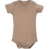 image:imageHudson Baby Infant Boys Cotton Bodysuits 5Pack Beige Safari 912 Months