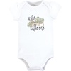 image:imageHudson Baby Infant Girls Cotton Bodysuits 3Pack Wild Cheetah 1824 Months