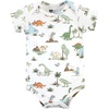 image:imageHudson Baby Unisex Baby Cotton Bodysuits Dinosaur Adventures 3Pack 1218 Months