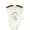 image:imageHudson Baby Unisex Baby Cotton Bodysuits Dinosaur Adventures 3Pack 1218 Months