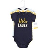 image:imageHudson Baby Unisex Baby Cotton Bodysuits Hola Ladies 3Pack 69 Months