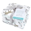 image:imageHudson Baby Unisex Baby Cotton Muslin Washcloths Rose One SizeModern Neutral Safari
