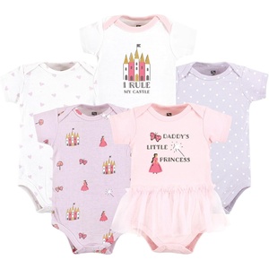 image:imageHudson Baby Unisex Baby Cotton Bodysuits 5 PiecePrincess Castle