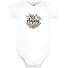 image:imageHudson Baby Baby Girls 3pc Cotton BodysuitsBe Happy Floral