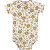 image:imageHudson Baby Baby Girls 3pc Cotton BodysuitsBe Happy Floral
