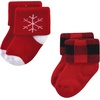 image:imageHudson Baby Baby 8pack Cotton Rich Newborn and Terry Socks12 Days of Christmas