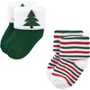 image:imageHudson Baby Baby 8pack Cotton Rich Newborn and Terry Socks12 Days of Christmas