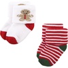 image:imageHudson Baby Baby 8pack Cotton Rich Newborn and Terry Socks12 Days of Christmas