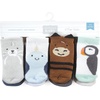 image:imageHudson Baby Baby 8pack Cotton Rich Newborn and Terry SocksArctic Animals