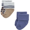 image:imageHudson Baby Baby 8pack Cotton Rich Newborn and Terry SocksBear 12pack