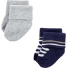 image:imageHudson Baby Baby 8pack Cotton Rich Newborn and Terry SocksBear 12pack