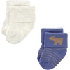 image:imageHudson Baby Baby 8pack Cotton Rich Newborn and Terry SocksBear 12pack