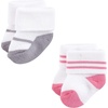 image:imageHudson Baby Baby 8pack Cotton Rich Newborn and Terry SocksBear Girl 12pack