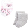 image:imageHudson Baby Baby 8pack Cotton Rich Newborn and Terry SocksBear Girl 12pack