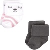 image:imageHudson Baby Baby 8pack Cotton Rich Newborn and Terry SocksBear Girl 8pack