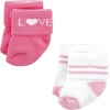 image:imageHudson Baby Baby 8pack Cotton Rich Newborn and Terry SocksBear Girl 8pack